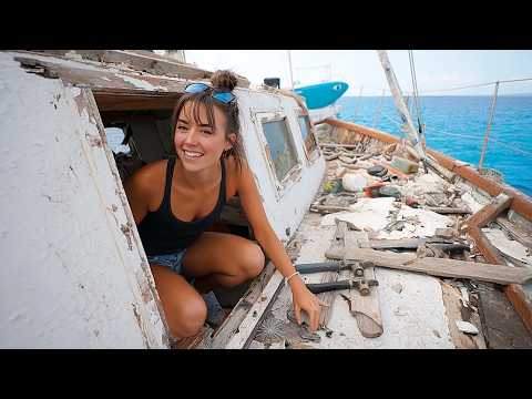 Junges Paar Kauft 5000 $ Teure Alte Yacht Und Renoviert Sie Wie Neu  | von @SailingGoodBadandUgly