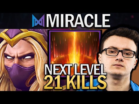 Invoker Dota 2 Gameplay Miracle with 21 Kills - Sunstrike