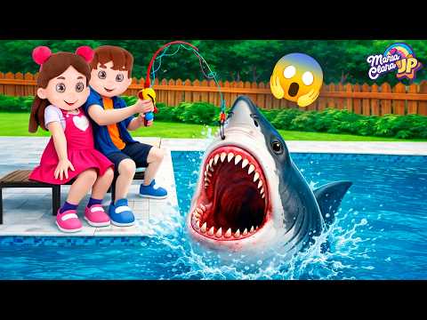 Maria Clara e JP Encontram PEIXES MISTERIOSOS na Piscina! 😱✨