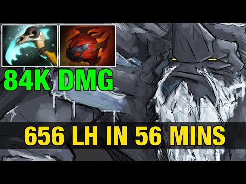 656 LH IN 56 MINS AND 84K DMG - Cancer Tiny By Wagamama 7.8K - Dota 2
