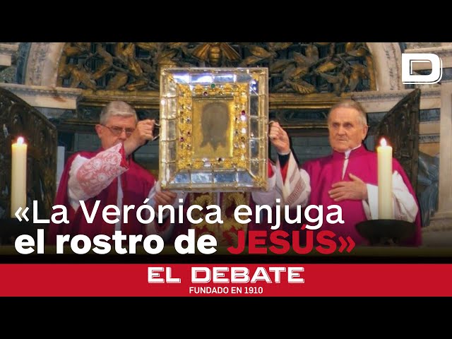 Vídeo relacionado con LYFOOHEART El velo de Santa Verónica para juego de iglesia, 3.3 x 1.3 pies, cara santa de Jesús, el velo de santo, tamaño real para decoración de uso diario para la Cuaresma de Pascua y Semana Santa