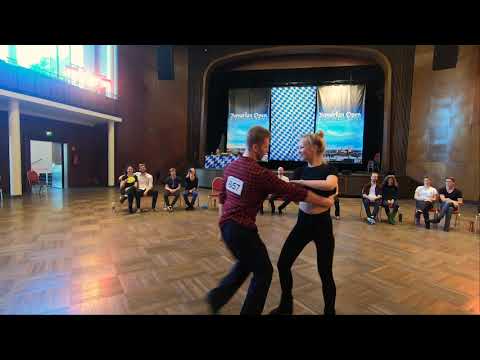 Konstantin Baranov & Irina Popovichenko - 2nd place Strictly Open - Bavarian Open 2019