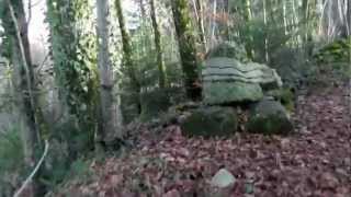 preview picture of video 'Chemin des pierres sculptées de Menet'