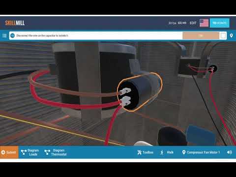 HVAC Rooftop Unit 3D Simulation Video | Interplay Learning