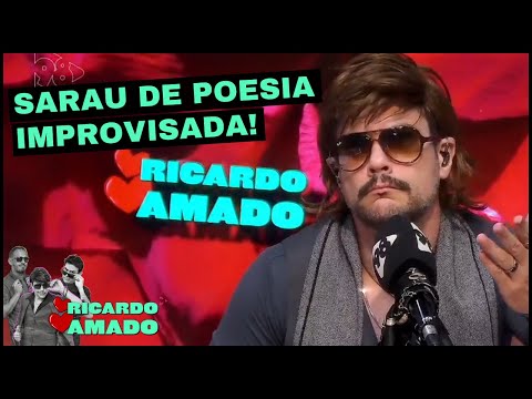 SARAU DE POESIA IMPROVISADA! | RICARDO AMADO - 11/01/2023