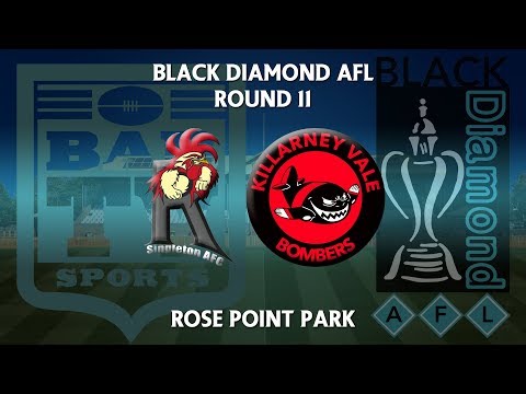 2018 Black Diamond AFL First Grade Round 11 - Singleton Roosters v Killarney Vale Bombers