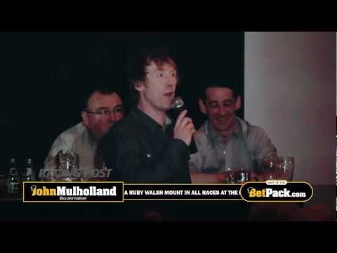 Cheltenham Preview 2013 with John Mulhollands charity auction