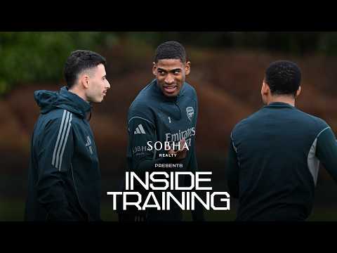 Gyokeres shooting & work in the gym 🎯 | INSIDE TRAINING | Getting ready for Brentford | PL