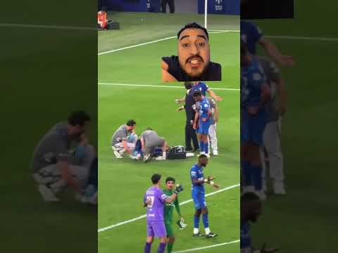 اصابة نيفيز الخطير بعد مباراة الهلال و ضمك #الهلال #النصر #الاتحاد #الاهلي #جيدو