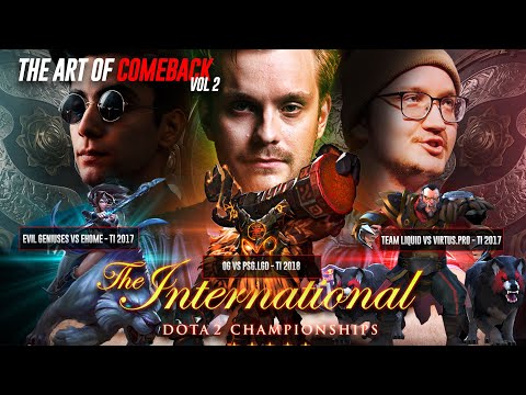 3 COMEBACKS that changed THE INTERNATIONAL forever - The art of comeback VOL 2