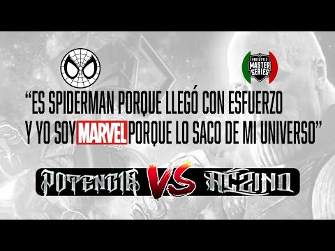 Batalla de ACZINO Vs POTENCIA | Tematica de Superheroes | FMS México 2019