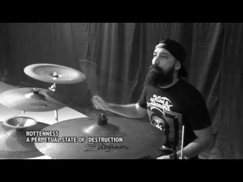 ROTTENNESS - "A PERPETUAL STATE OF DESTRUCTION" (OFFICIAL VIDEO)