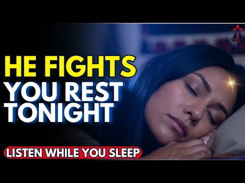 🌙 TONIGHT LET GOD FIGHT FOR YOU — Rest in His Presence and Wake Up Blessed | Prayer for Sleep