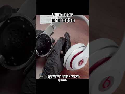 How to Replace Beats Studio 2 Headphones Ear Pads / Cushions | Geekria
