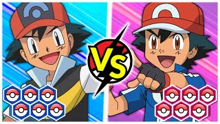 Sinnoh Ash vs Kalos Ash Pokemon Battle!