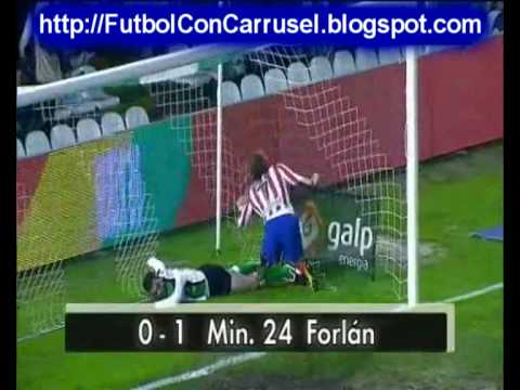 Liga BBVA 2009/2010 - J21 - Racing de Santander 1 Atlético de Madrid