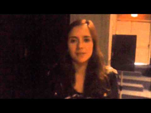 Catalina Sandino saluda al Poli