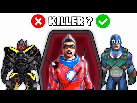 Who Killed SUPERHERO In ROPE HERO VICE TOWN GAME! 😱😱