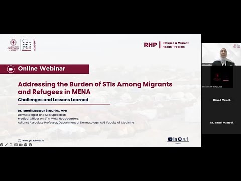 Addressing the Burden of STIs Among Migrants and Refugees in MENA
