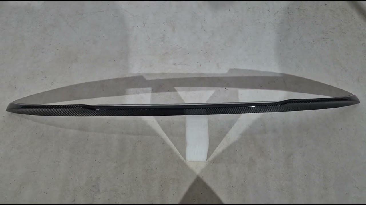 BMW 3 серия G20/G21 2018- гг. Спойлер V5 (для G20/G80, Карбон) Video 1