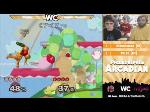 The Philadelphia Arcadian: IHaveSonar (Puff) vs Triad (Samus) - Winners Quarters