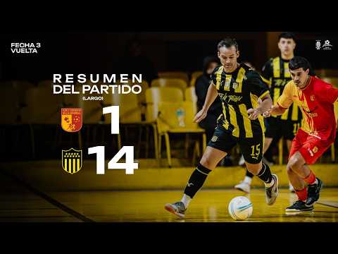 Villa Española 1-14 Peñarol | HL Largo | Fecha 3 - Vuelta | Fútbol Sala Masculino 2026 | #AUFTV