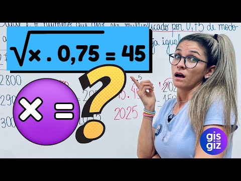 RAIZ QUADRADA 6 ANO Prof Gis