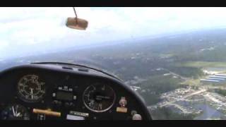 preview picture of video 'Glider Flight: North Florida Soaring Society, Herlong Airport, Jacksonville, Florida'