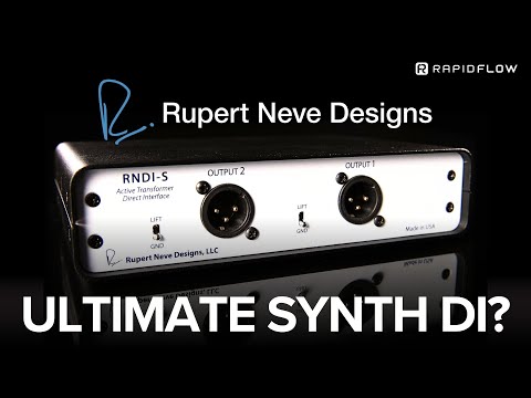 RUPERT NEVE DI: Game-Changer for Synth & Drum Machine Recording?