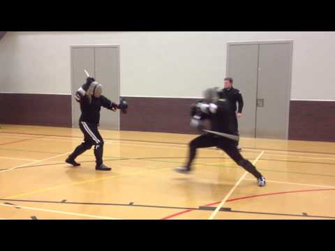AHF Sword and Buckler Gareth vs Malcolm