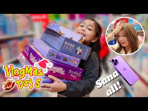 BUYING EVERYTHING IN ONE COLOR | PURPLE | VLOGMAS DAY 5