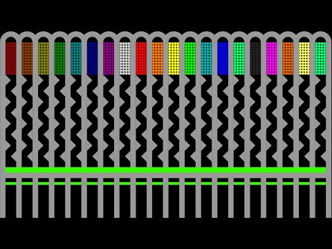 Mix and Separate 2 - The Team Marble Race ASRM in Algodoo
