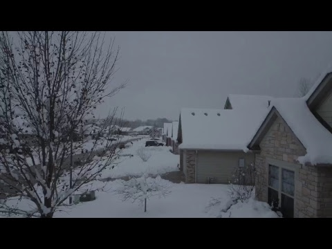 Snow Storm in Columbia MO