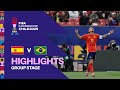 Spain Vs Brazil Highlights FIFA U 20 World Cup Chile 2025