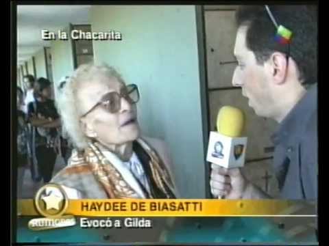 Fans club de Gilda: Madre de Biasatti - Rumores (12-10-2000)