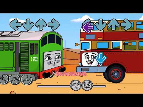 I added Boco is a diesel engine (Thomas & Friends) in Friday Night Funkin'