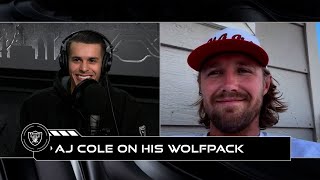 AJ Cole on NC State’s Final Four Run and Gearing Up for the Raiders’ Offseason Program | NFL