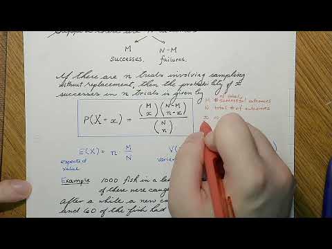 MAE 209 - Lecture 13  - Hypergeometric and Negative Binomial Distributions - Winter 2022