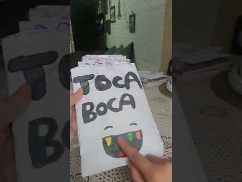 sorpresa de papel #toca boca#papel #luanatv#sorpresas