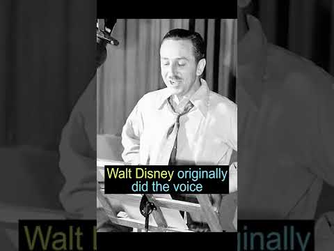 The voice of Mickey Mouse