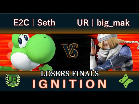 Ignition #130 LOSERS FINALS - E2C | Seth (Yoshi) vs UR | big_mak (Sheik)