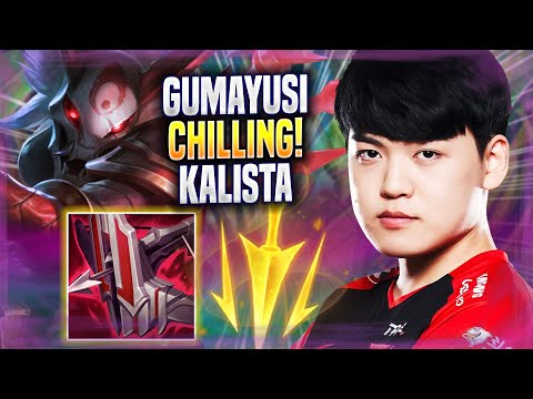 GUMAYUSI CHILLING WITH KALISTA! - T1 Gumayusi Plays Kalista ADC vs Ezreal! | Season 2022