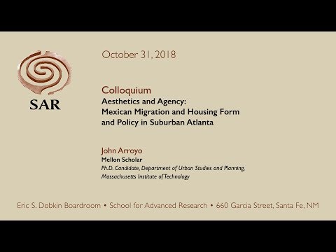 Aesthetics and Agency: Mexican Migration and Housing Form and Policy in Suburban Atlanta