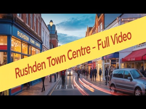 Not my normal video   A walk around Rushden High Street  #rusden #northamptonshire #england