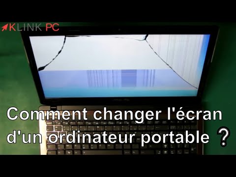 comment reparer l'ecran d'un ordinateur portable hp