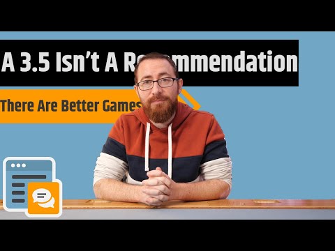 A 3.5 out of 5 Isn't A Recommendation