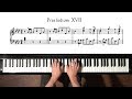 Bach Prelude and Fugue No.17 Well Tempered Clavier, Book 1 with Harmonic Pedal