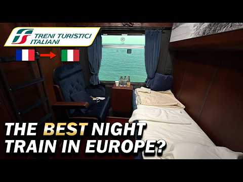 Marseille to Rome on Europe’s INCREDIBLE NEW LUXURY Sleeper Train - the Espresso Riviera