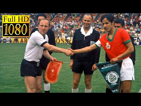 Germany - Morocco ●World Cup 1970 | Full highlight - 1080p HD