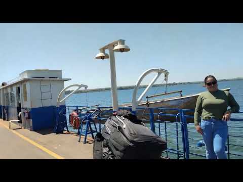 Travessia de balsa de Euclides da Cunha Paulista SP para Terra Rica Pr